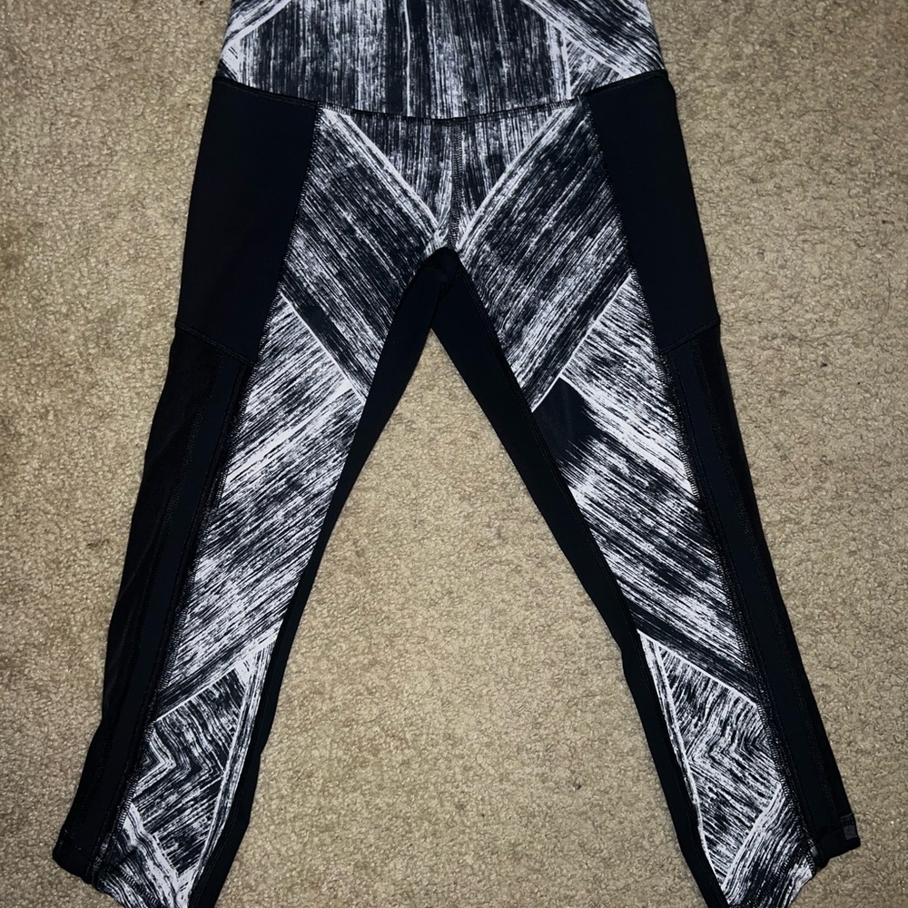 lululemon athletica Monochrome Patterned Leggings